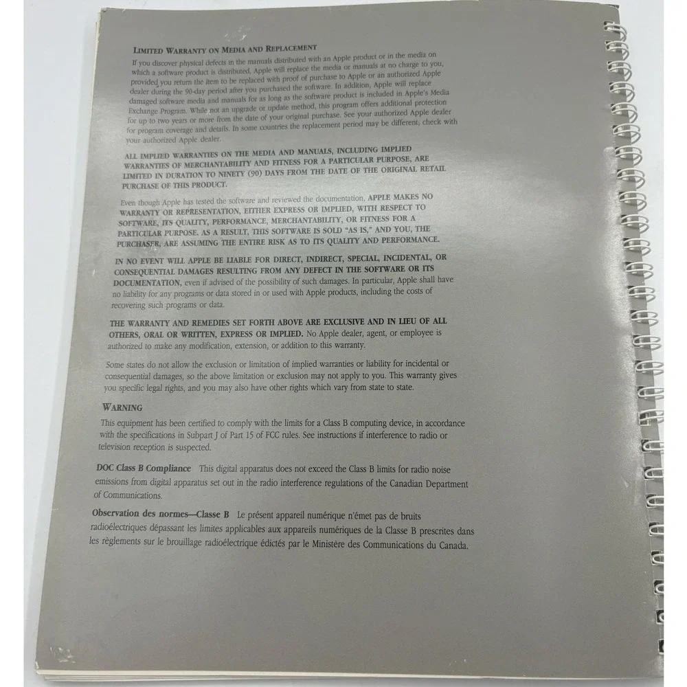 Getting Started With Your Apple IIgs Vintage Manual‎ Apple 1989